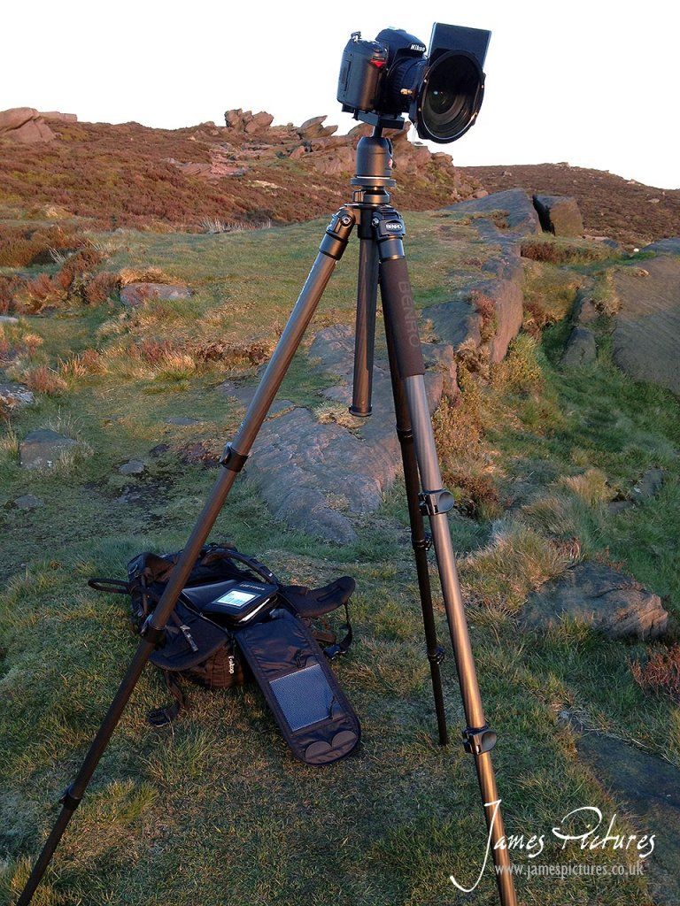 My Benro Tripod and D7000 with Lee Filter System