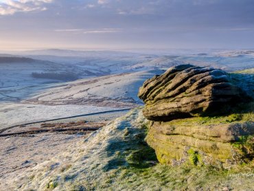 The Gritstone On The Summit Of Shutlingsloe