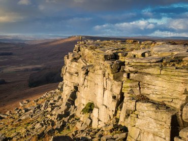 Stanage Edge In Derbyshire