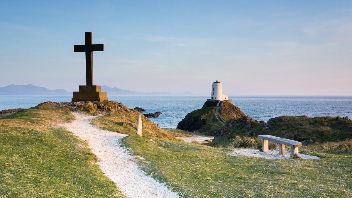 Sunset on Llanddwyn Island, Wales one evening in May 2013. The island is a magical place with stunning views all round!
