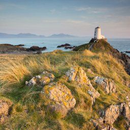 Twr Mawr Lighthouse, Llanddwyn Island, Wales one evening in May 2013