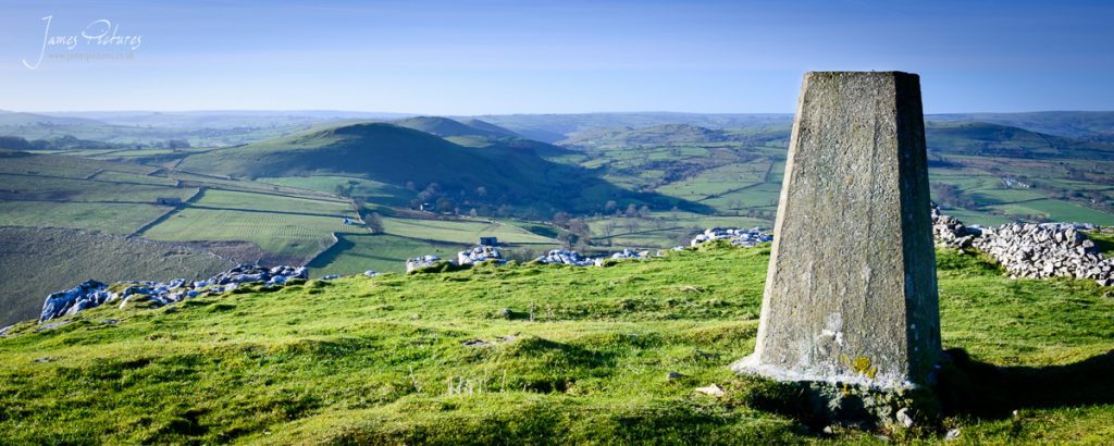 Looking South West from Wolfscote Hill out towards Gratton Hill and Narrowdale Hill