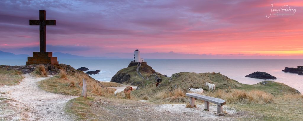 Llanddwyn Island Panorama