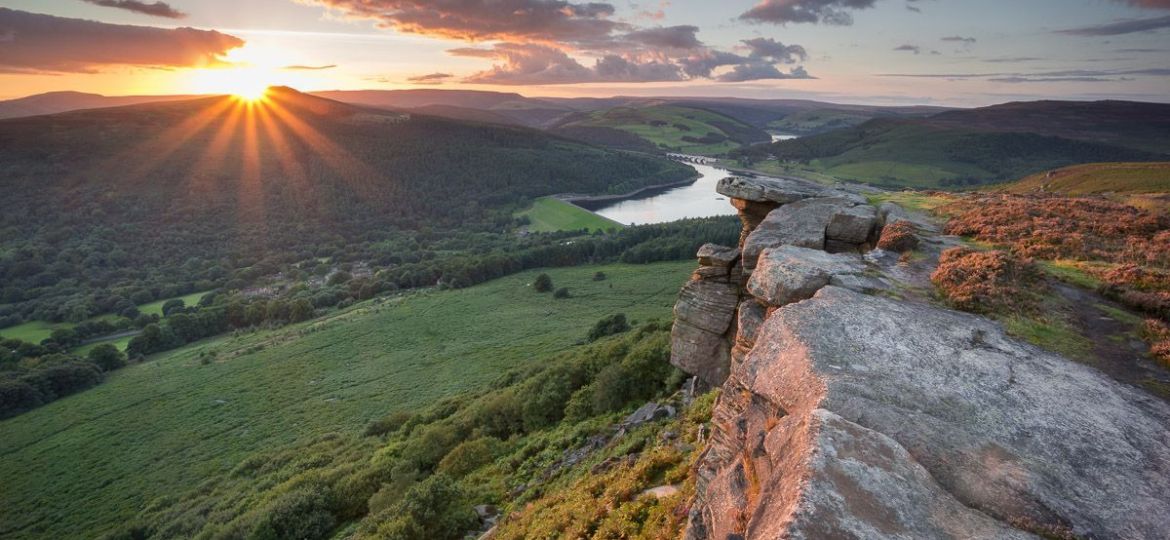 Sunset At Bamford Edge