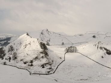 Parkhouse and Chrome Hill from Hitter Hill