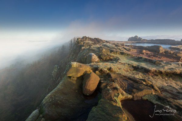 Doxey Pool in Staffordshire Peak District