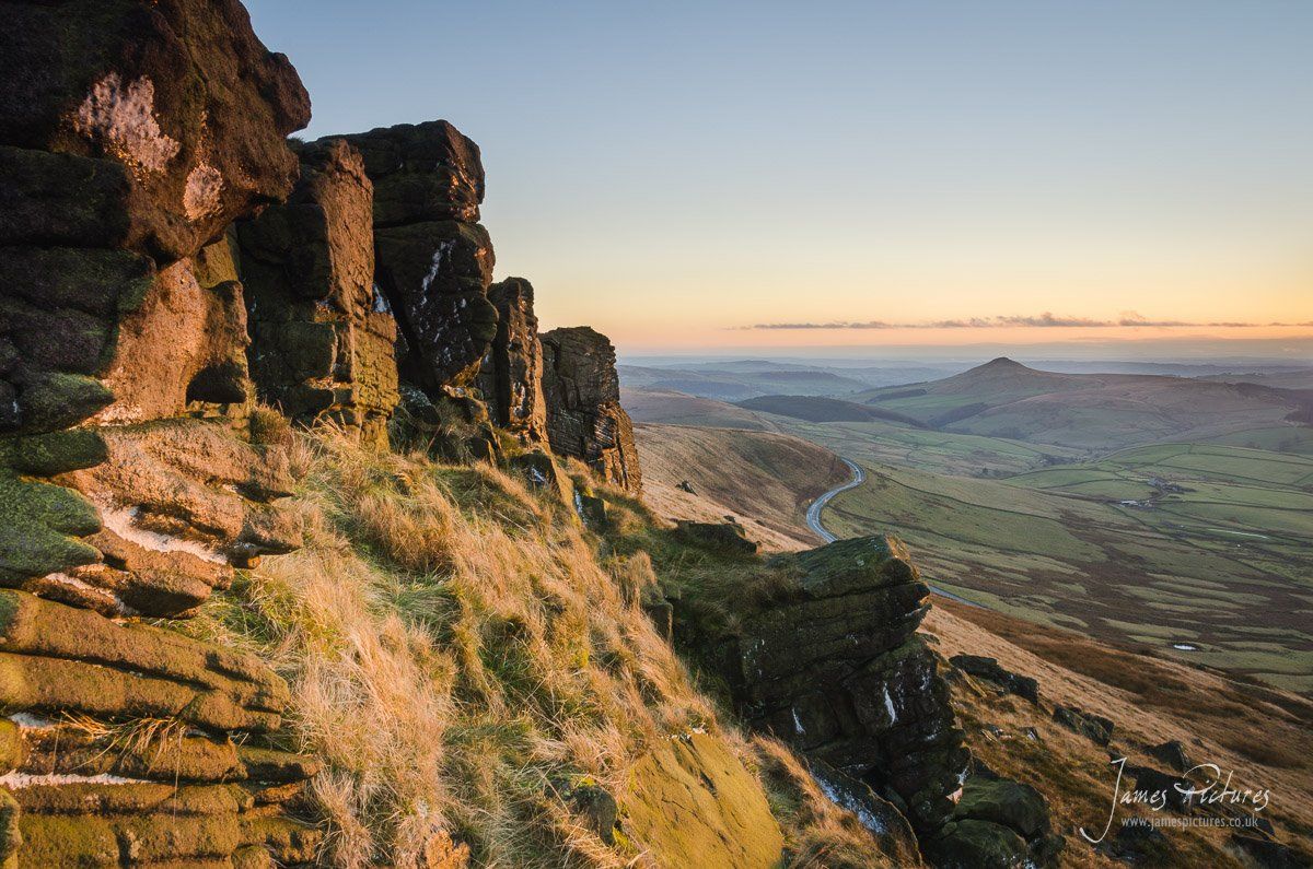 Gritstone Shining Tor Peak District The Gritstone on Shining Tor