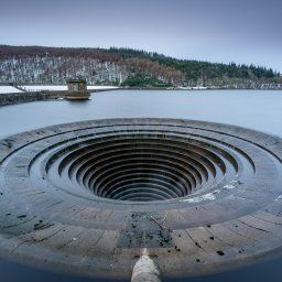 Ladybower Reservoir Plughole