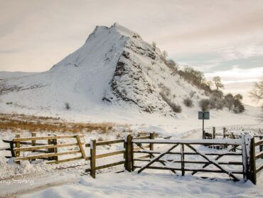 A Snow Covered Parkhouse Hill