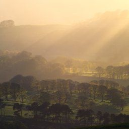 Peak District Rays of Light
