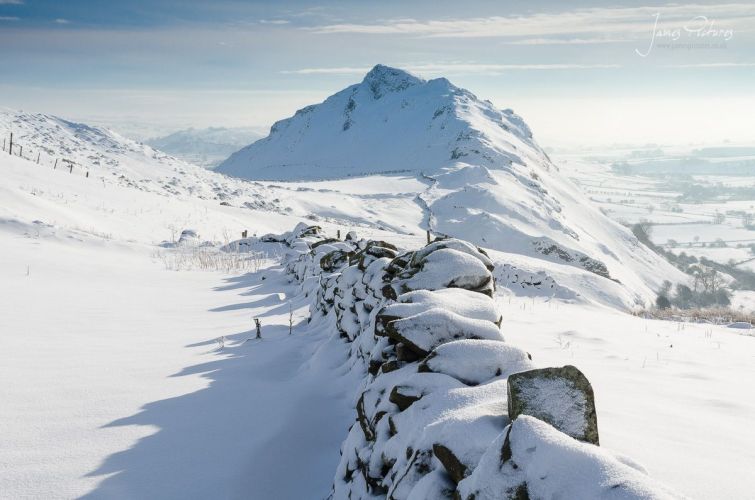 A Snow Covered Chrome Hill
