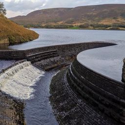 Torside reservoir overflow