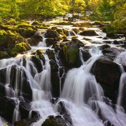 Swallow Falls near Betws-y-Coed north Wales