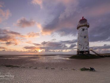 Talacre Lighthouse in North Wales