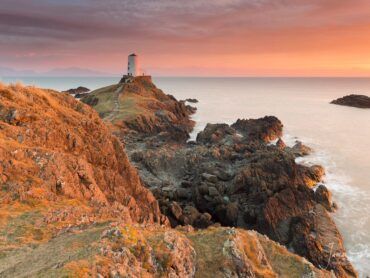 The stunning Twr Mawr Lighthouse in Anglesey, North Wales